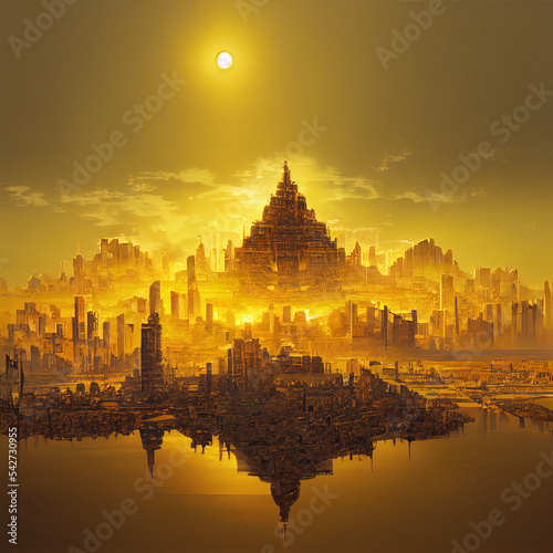 golden city of the rising sun photo