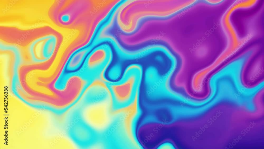 Fluid art drawing video, abstract acrylic Purple Orange waves. Liquid paint mixing backdrop with splash and swirl. Detailed background motion with blue, yellow and turquoise overflowing colors. Fluid art drawing video, abstract acrylic Purple Orange waves. Liquid paint mixing backdrop with splash and swirl. Detailed background motion with blue, yellow and turquoise overflowing colors.