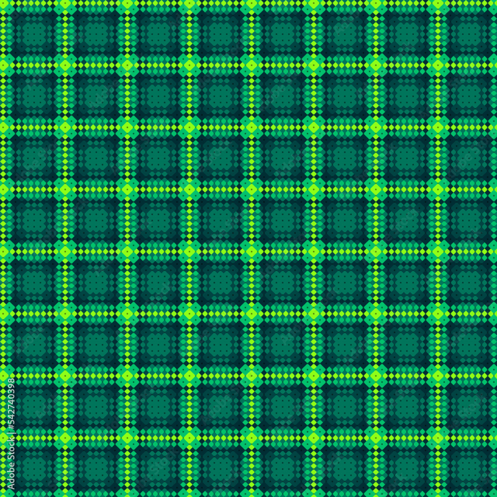 Decorative tartan plaid tiles pattern illustration Decorative tartan plaid tiles pattern illustration