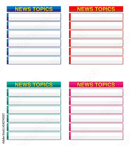 ニュース風トピックスベース