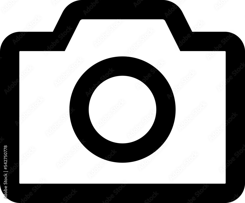 Camera line icon Camera line icon