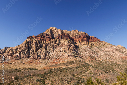 Canvas Print red rock canyon