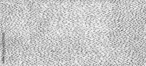 Vector fabric texture. Distressed texture of weaving fabric. Grunge background. Abstract halftone vector illustration. Overlay to create interesting effect and depth. Black isolated on white. EPS10.