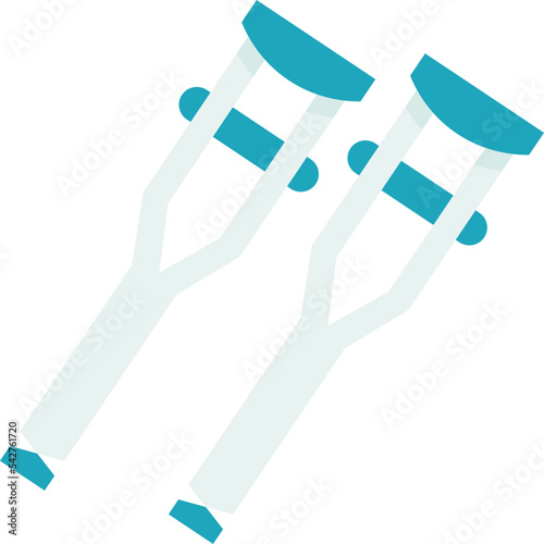 crutches  icon