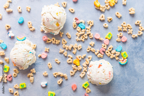 Lucky Charm Ice Cream