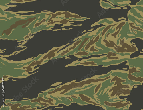  Forest pattern camouflage seamless background  vector texture  fashion  disguise.