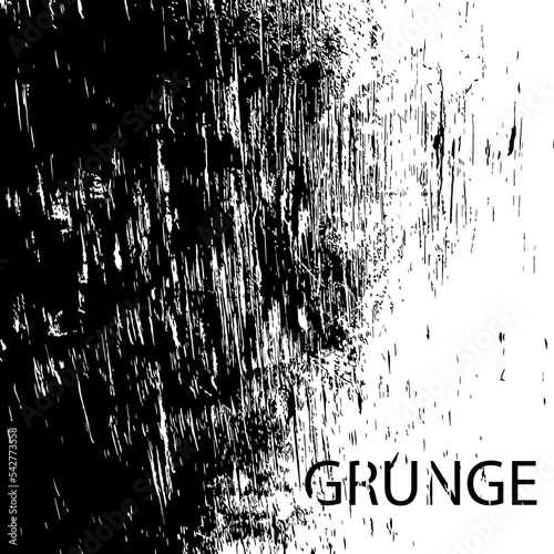 abstract background grunge stripes black white space eps10
