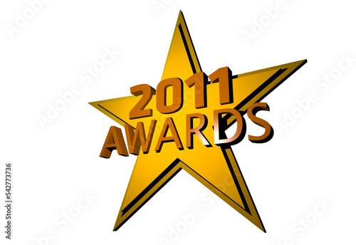 Obraz na płótnie 2011 Awards Star