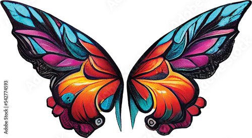 Psychedelic Butterfly