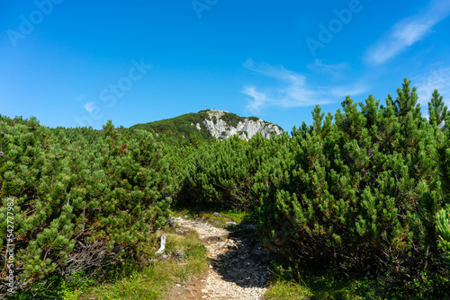 Blick auf das Europakreuz in Österreich photo