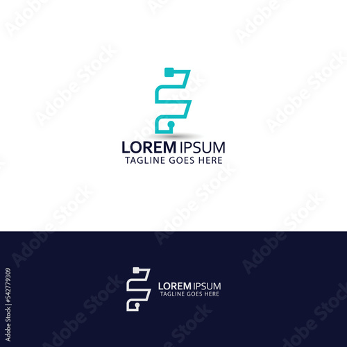 Logo Technology, Modern Logo Technology, Software Logo Templates.