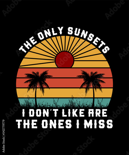 Summer Beach t shirt design
