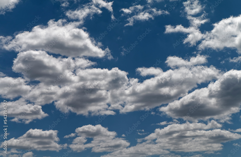 Obraz premium Clouds in the sky.