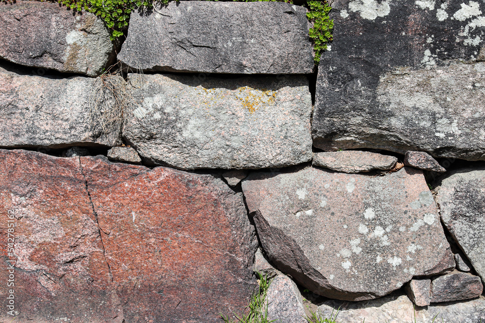 Fototapeta premium Old stone wall