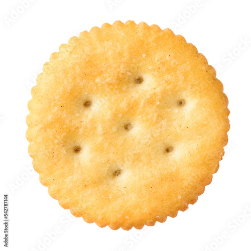 Fényképezés round cracker isolated
