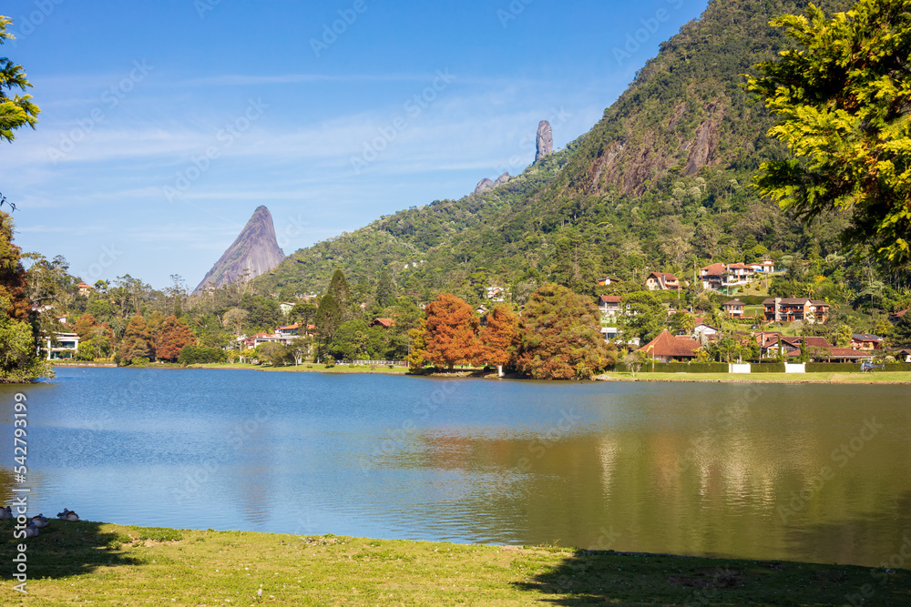 Lake Comary at the Training Center of the Brazilian Football Team