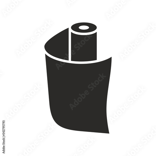 Wrap icon. Vector icon isolated on white background. 