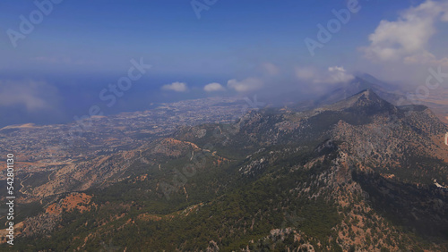 Buffavento Castle with sea view in Kyrenia  North Cyprus