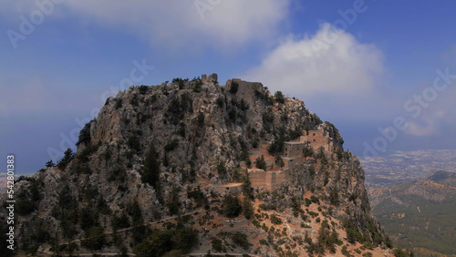 Buffavento Castle with sea view in Kyrenia, North Cyprus © Alp Galip
