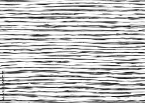 Seamless pattern. Striped surface. Decorative texture. Vector illustration with lines in black ink isolated on a white background in a doodle and hand drawn style.