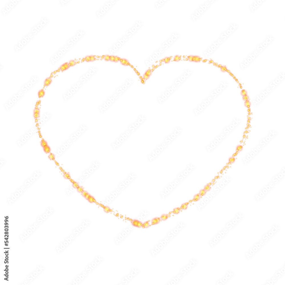 Heart. Decorative frame on a white background. Heart. Decorative frame on a white background.