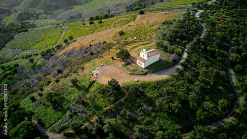 chapelle sur les hauteurs de banyuls