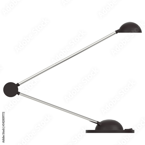 3d rendering illustration of a desk lamp