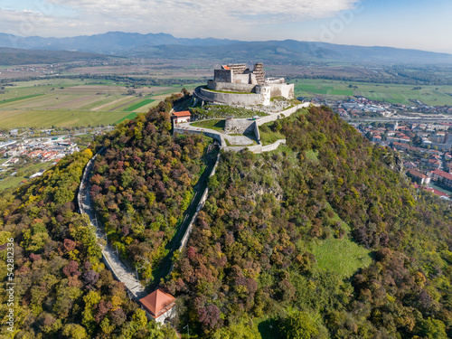 Deva Fortress was built in the mid-thirteenth century at the top of the Fortress Hill,on the place of a Dacian settlement and is mentioned as Castrum Deva. Worked as a military fortress until 1687 photo