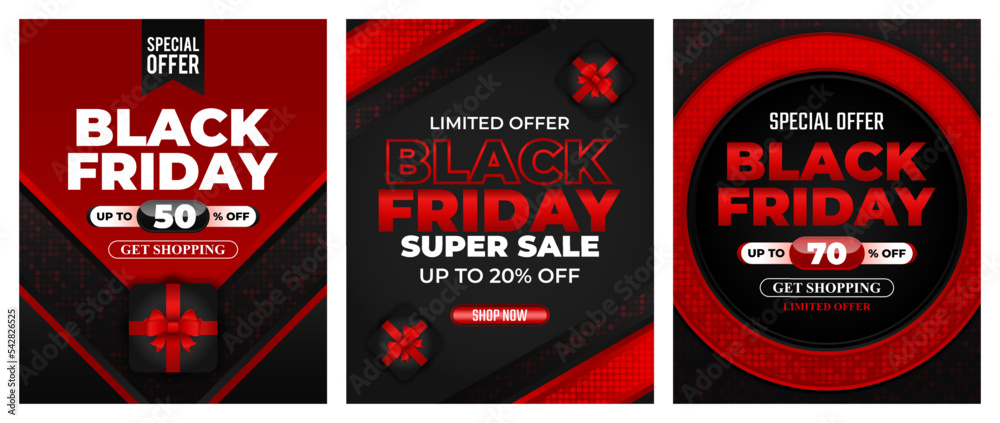 Black Friday 2022 Super Sale Promotion background for business retail promotion, banner, poster, social media, feed, story, web. Vector illustration