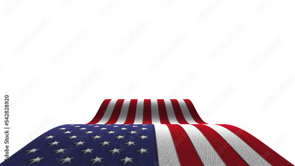 USA2-1.png, [PNG] United States flag fluttering in the wind