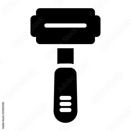 Razor Blade glyph icon
