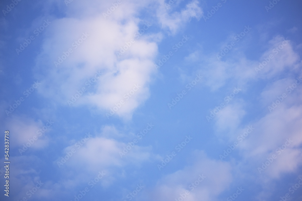Clouds, blue sky