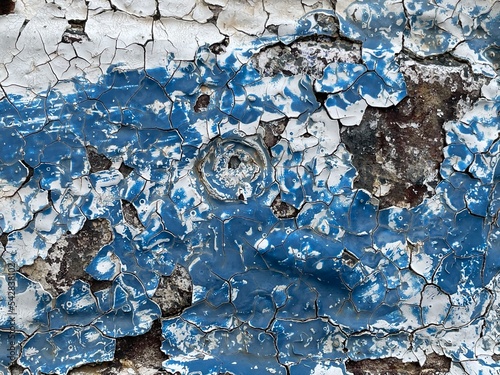 Blue paint texture