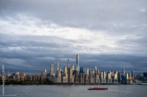 Manhattan in unusual times, unusual weather