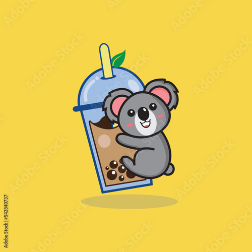 Koala Hug Bubble Tea