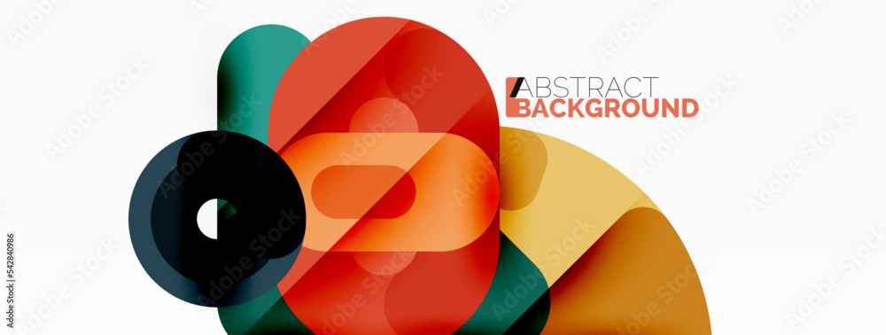 Creative geometric wallpaper. Circles, lines background. Business template for wallpaper, banner, background or landing Creative geometric wallpaper. Circles, lines background. Business template for wallpaper, banner, background or landing
