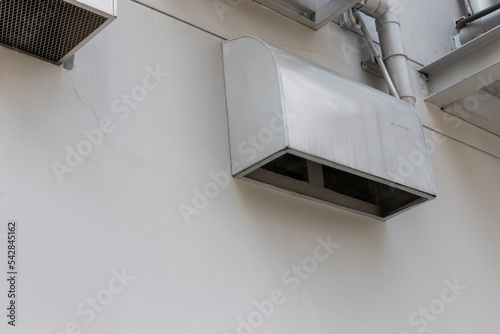 Photos of exterior ventilation vents,building air ventilation