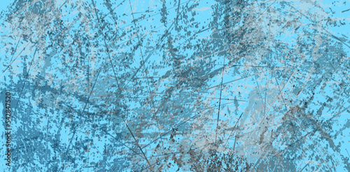 Abstract grunge texture blue color background