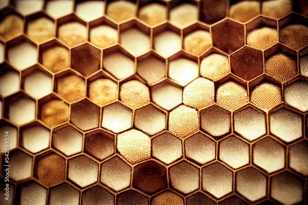 Yellow Honeycomb closeup Yellow Honeycomb closeup