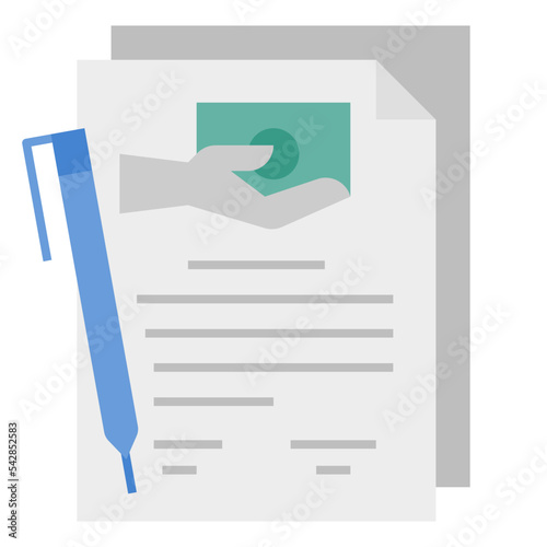loan agreement icon