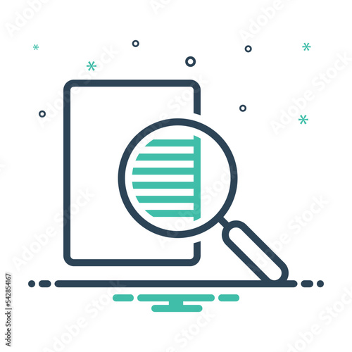 Mix icon for transparency
