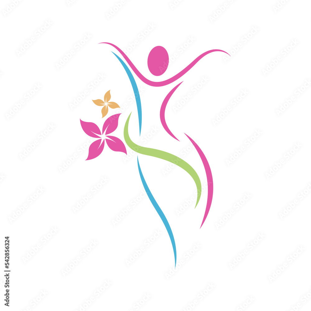 women's health logo illustration