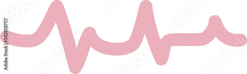 heart pulse icon vector illustration