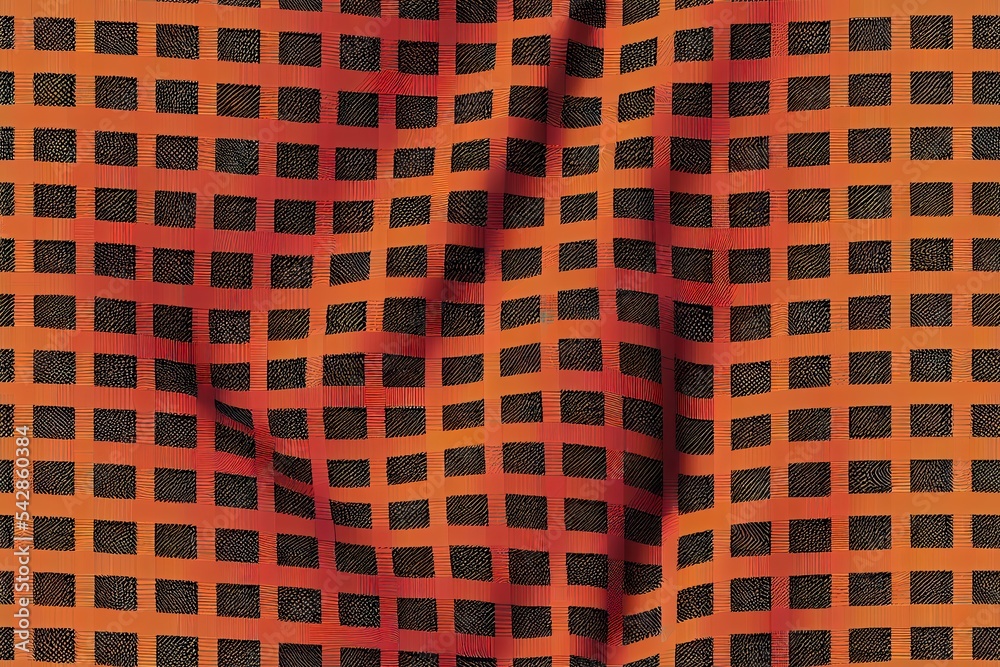 Seamless orange background of plaid pattern Seamless orange background of plaid pattern