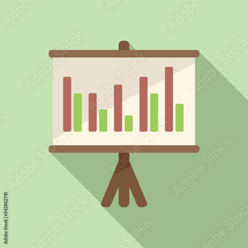 Banner help icon flat vector. Office service. Work operator