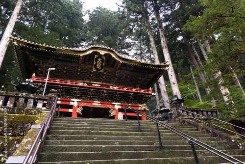 日光の社寺「日光山 輪王寺 大猷院 二天門」 栃木県 日光市