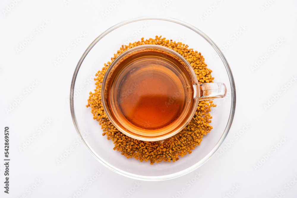 Fenugreek Seeds or Methi Dana drink by soaking it in water overnight. Indian Health tonic Fenugreek Seeds or Methi Dana drink by soaking it in water overnight. Indian Health tonic