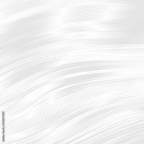 White aluminium metal wavy vibrant background. Striped shift texture. Moire interference effect. Line variable hypnotic contrast, polished steel background. Vector wallpaper
