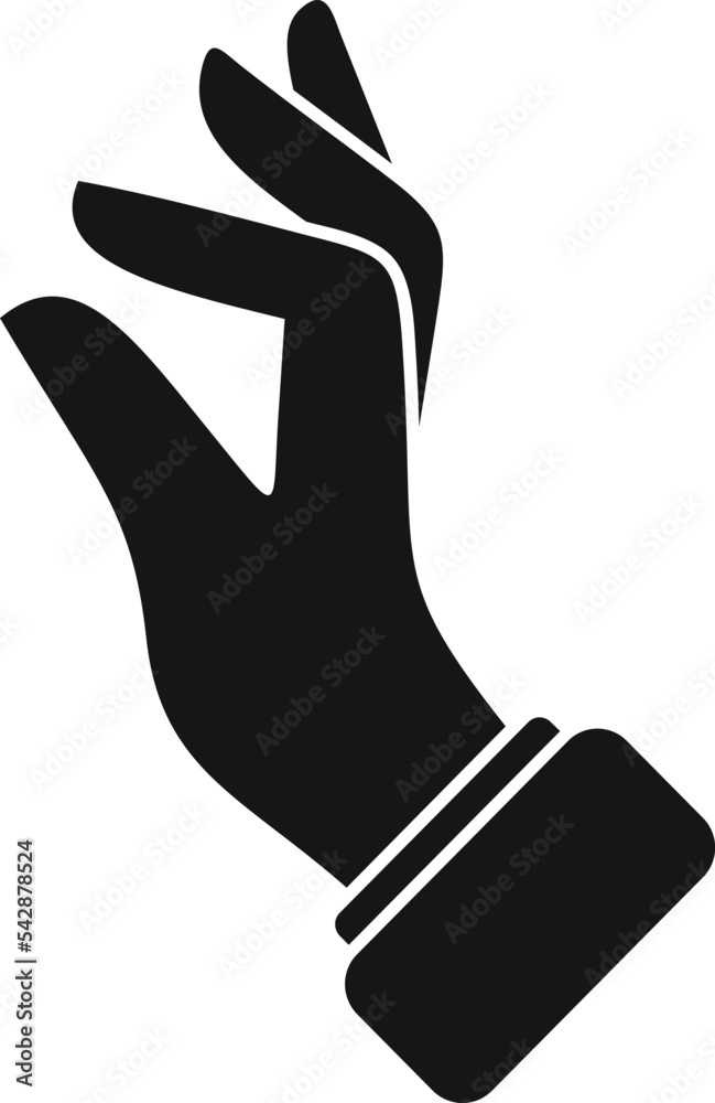Rock gesture icon simple vector. Rock gesture. Touch pinch Rock gesture icon simple vector. Rock gesture. Touch pinch