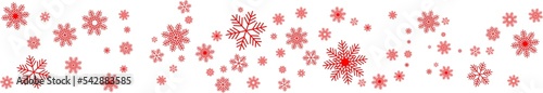 Foto Christmas pattern of snowflakes and stars